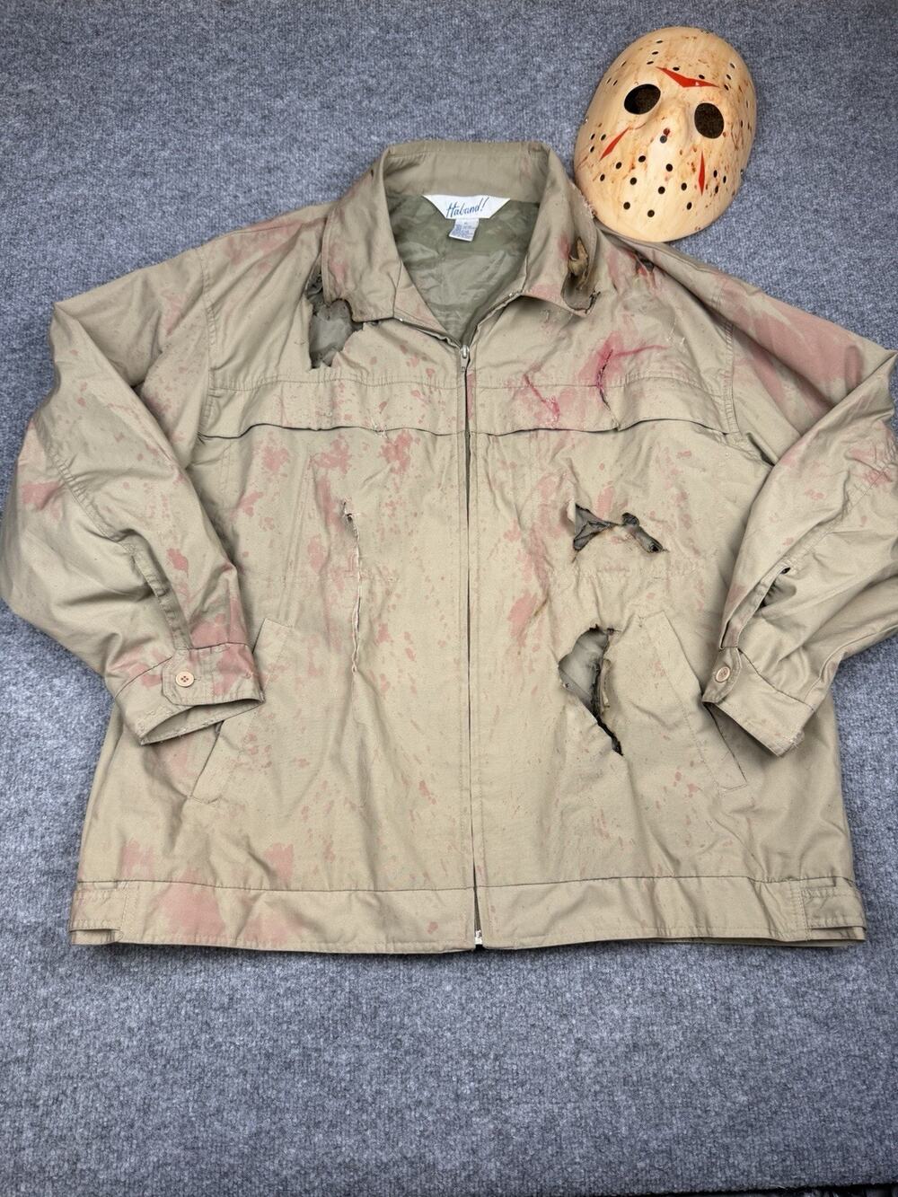 Jason Voorhees part 3 part 6 mash up custom hand painted Friday the 13th costume